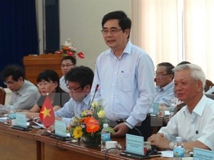 Minister of Agriculture and Rural Development Cao Duc Phat has sought Japan’s official development assistance for a fishery centre. (Photo: VNA)